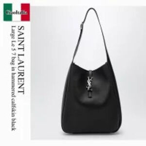 Saint Laurent Bag Handbag Le Hamme red Calfskin Black AACQG Shoulder Pouch